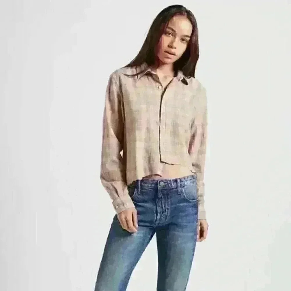 NEW Current/Elliott Women’s 0 Mell Shirt • Reg Price $228
